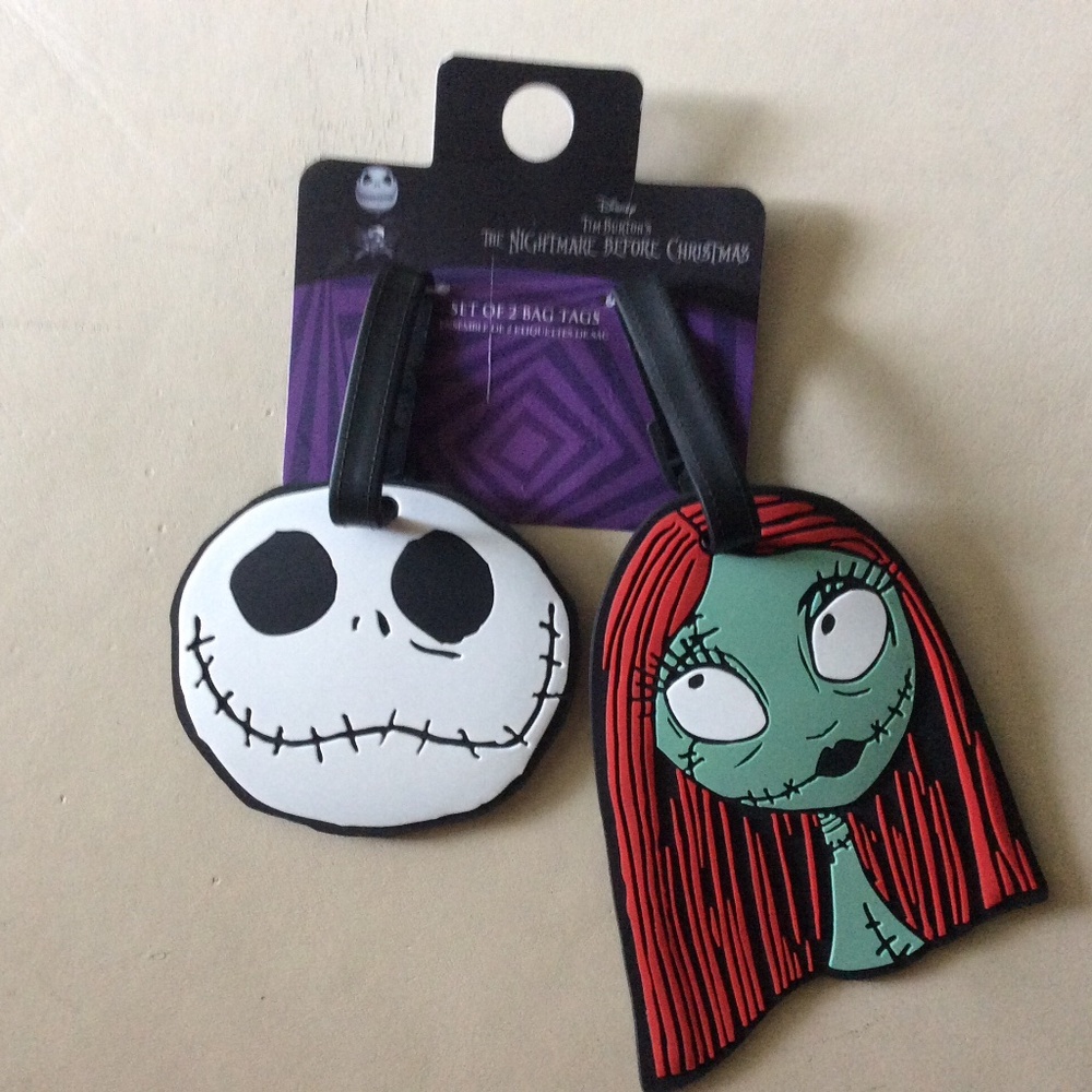 Nightmare Before Christmas Luggage Tags